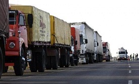 Restricción para camiones por el finde largo