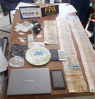 BELL VILLE: HALLARON COCAÍNA Y ELEMENTOS ROBADOS EN UNA CASA