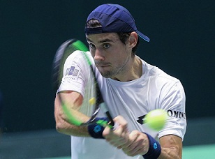 Copa Davis: Guido Pella perdió el primer punto del repechaje frente a Kazajistán