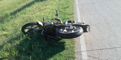 Ballesteros: Accidente fatal de un joven motociclista