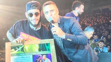 El reencuentro entre Ulises Bueno y Pupú Mossello en Cruz del Eje
