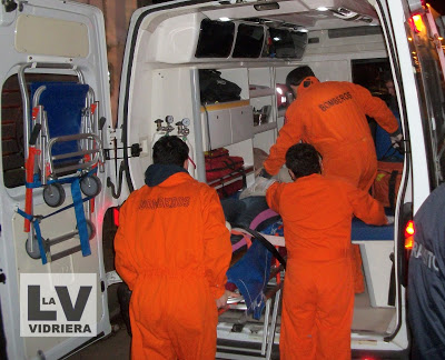 LEONES: SALIDA DE BOMBEROS POR ACCIDENTE DE MOTO