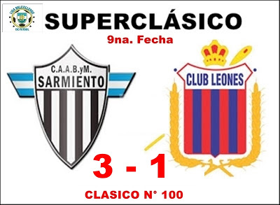 LIGA BELLVILLENSE: EL CLÁSICO N° 100 FUE PARA EL DEMONIO