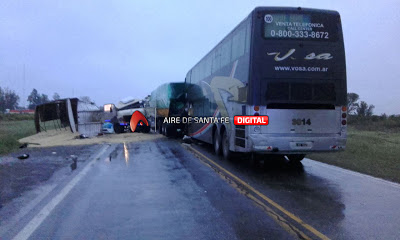 Tres muertos en terrible accidente en ruta 34