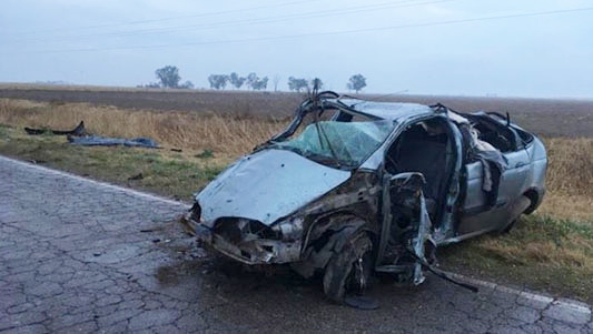 Una víctima en vuelco fatal sobre ruta 6