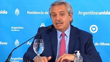 Alberto Fernández extendió la cuarentena hasta que termine Semana Santa