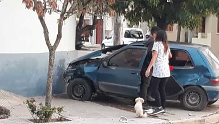 Tres heridos en un choque