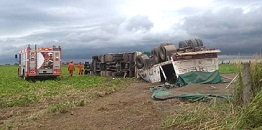 El trágico accidente ocurrió ayer cerca de Freyre. La víctima tenía 59 años 