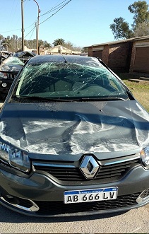 VUELCO DE UN VEHICULO ENTRE MORRISON Y BALLESTEROS