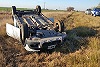 Una familia de Adelia María volcó en ruta 35 cerca de Holmberg: no hubo heridos