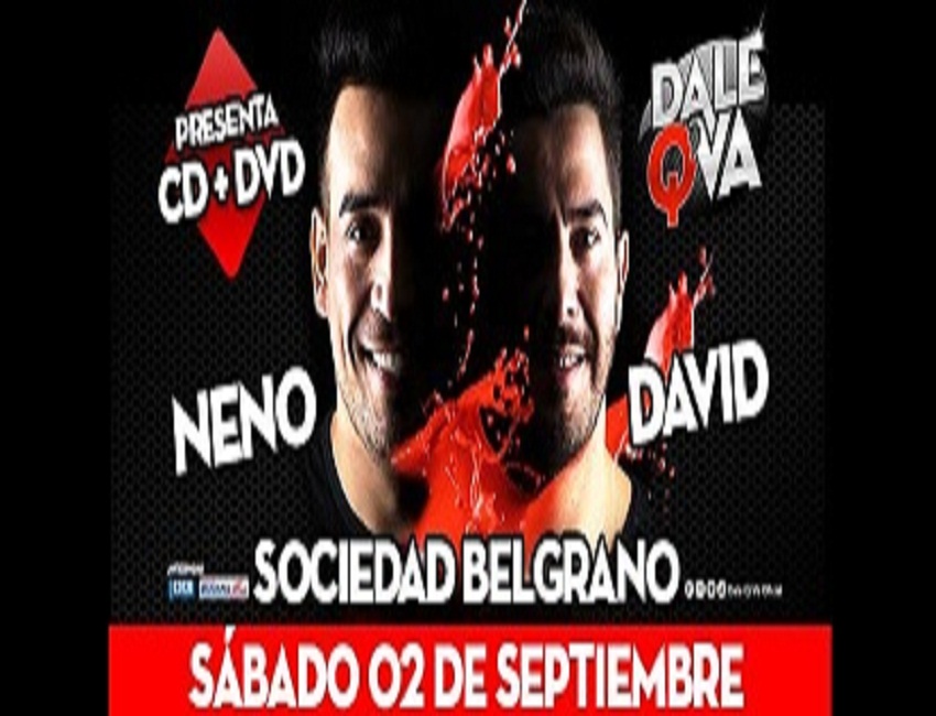 Gran presentación en vivo del primer CD + DVD de Dale Q’ Va