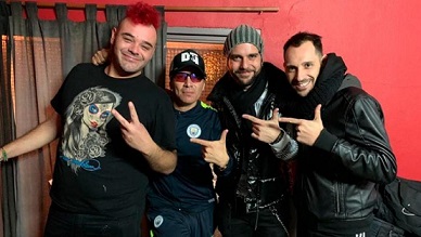 Damas Gratis y Los Caligaris, al ritmo de La Mona
