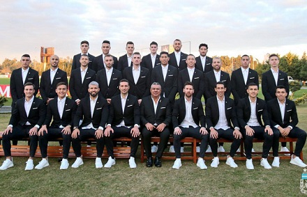 Argentina viajó a Brasil para comenzar su sueño copero