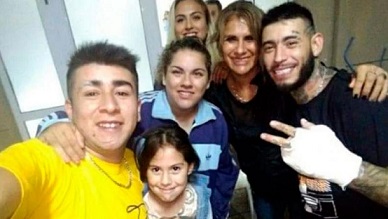 Ulises Bueno se fracturó la mano y debió ser asistido en Salta