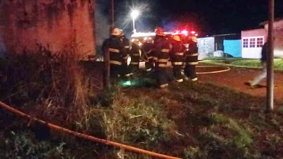 INCENDIO EN CAMILO ALDAO: PERDIDAS TOTALES EN UNA HUMILDE VIVIENDA