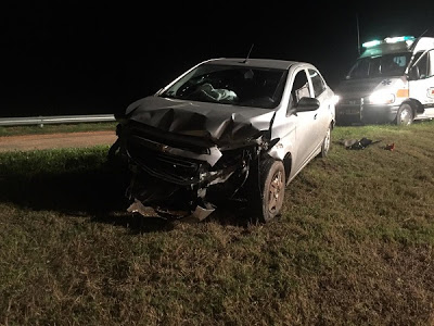 BELL VILLE: Accidente múltiple en la Autopista Córdoba – Rosario