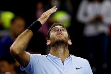 Del Potro avanzó a cuartos de final en Shanghai con un gran triunfo sobre el alemán Zverev