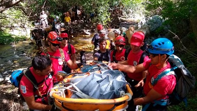 Exclusivo: la escena adonde apareció el cuerpo de la mujer en Capilla del Monte