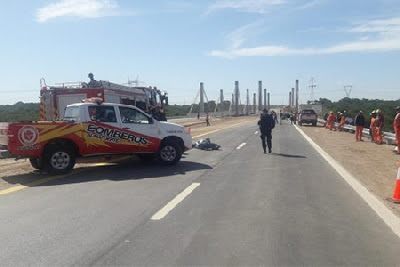 Almafuerte: trabajaba en la autovía y murió atropellado por un camión