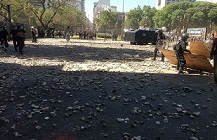 Lunes de furia en el Congreso: 162 heridos y 64 detenidos