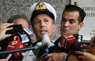 Sigue la búsqueda en el sexto día sin noticias del submarino