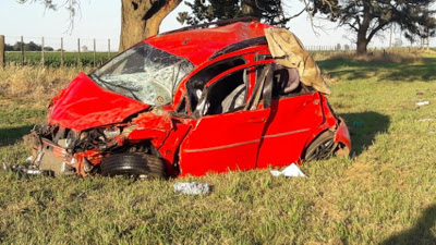 Dos accidentes y una denuncia por violencia de género en Monte Buey