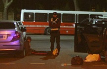 Robo, tiroteo, un delincuente muerto y tres detenidos