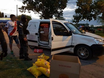 Secuestran drogas a un automovilista en un operativo en Jesús María