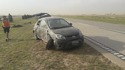 Familia rosarina con fuerte impacto en la Autopista: se salvaron los 5
