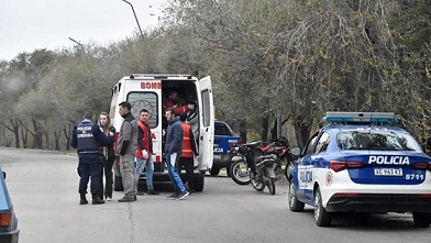 Otro motociclista con heridas de gravedad al chocar en la costanera