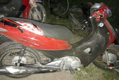 Un motociclista en grave estado tras chocar frente a la Municipalidad de General Cabrera