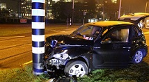 Impactante: Así quedó el taxi en el que viajaba “Kun” Agüero