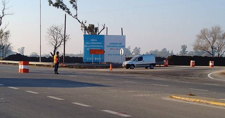 Por 30 días se interrumpirá el paso en la Avenida Circunvalación