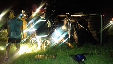 Familia de Mendoza colisionó contra un camión en ruta 7