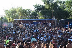 Un comienzo de año “de locos” en el balneario municipal