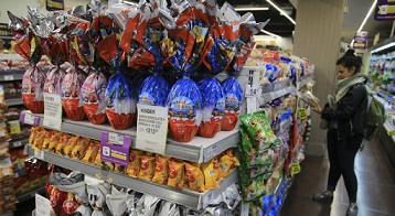 Los huevos de pascua, con aumentos de hasta un 62%