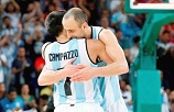 Ginóbili se prendió al desafío de Campazzo y la rompió