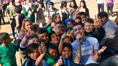 Monada festeja el Día del Niño solidario