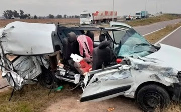 Leia Leones: accidente por alcance en Autopista - Estado de salud de los accidentados