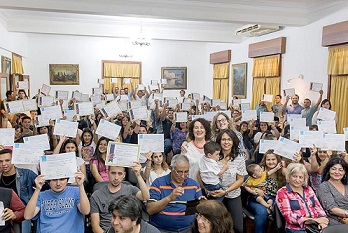 La Oficina de Empleo entregó los certificados de capacitaciones