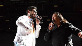 Ulises cantó ante 18000 personas en 