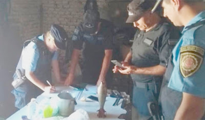 Las Perdices: detectaron armamento de guerra en una vivienda