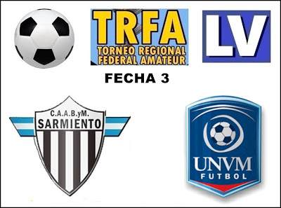 FEDERAL AMATEUR: SARMIENTO JUEGA ESTA NOCHE ANTE UNIVERSITARIO