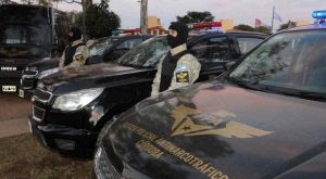 Cinco procedimientos en simultáneo en Marcos Jaurez por Drogas