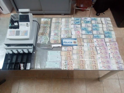LADRÓN HONESTO EN CANALS: ROBÓ PERO LO DEJO EN UN DESCAMPADO