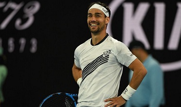 Guido Pella quedó eliminado ante el italiano Fognini