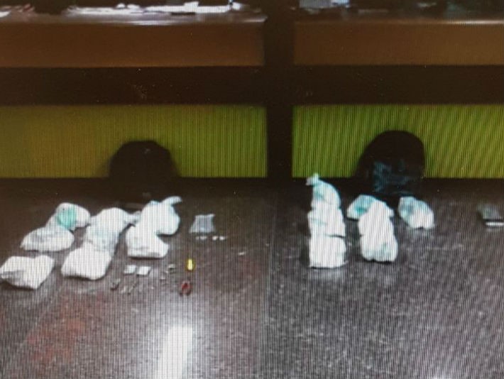 Intentaba robar más de 20 kilos de cocaína de Tribunales Federales