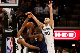 Los Spurs de Ginóbili debutaron en la NBA con un triunfo ante Minnesota