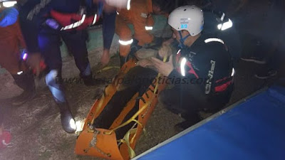 Un jóven de 15 años cayó al río luego de accidentarse en el puente Sarmiento de Bell Ville