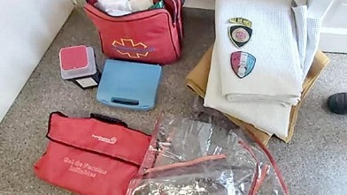 Desvalijaron la ambulancia para los niños del Hospital Pasteur